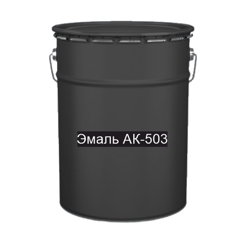 Краска дорожно-разметочная АК-503 черная